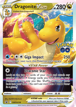 Dragonite VSTAR SWSH Black Star Promos #SWSH236