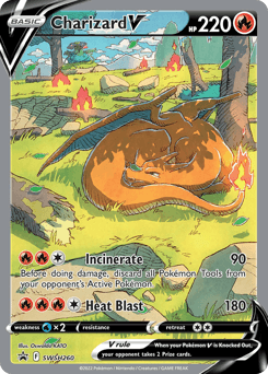 Charizard V SWSH Black Star Promos #SWSH260