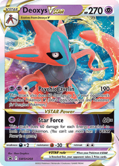 Deoxys VSTAR SWSH Black Star Promos #SWSH268