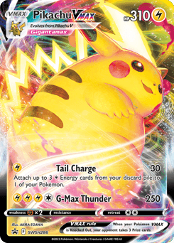 Pikachu VMAX SWSH Black Star Promos #SWSH286