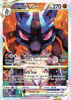 Lucario VSTAR SWSH Black Star Promos #SWSH291