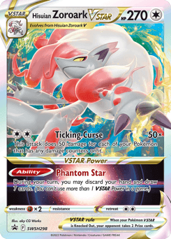Hisuian Zoroark VSTAR SWSH Black Star Promos #SWSH298
