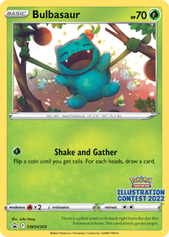 Bulbasaur SWSH Black Star Promos #SWSH303