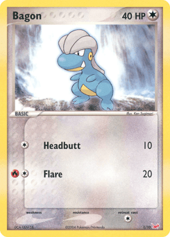 Bagon EX Trainer Kit Latias #1