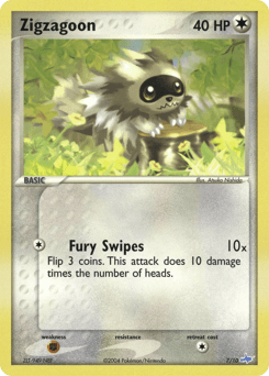 Zigzagoon EX Trainer Kit Latios #7