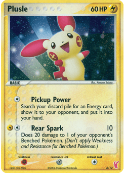 Plusle EX Trainer Kit 2 Plusle #6