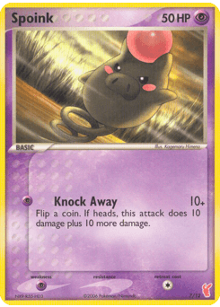 Spoink EX Trainer Kit 2 Plusle #7