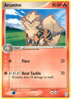 Arcanine EX Trainer Kit 2 Minun #1