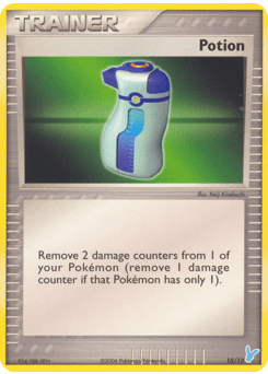 Potion EX Trainer Kit 2 Minun #10