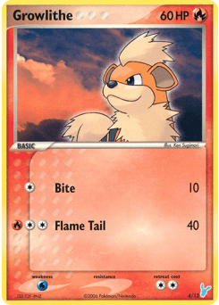 Growlithe EX Trainer Kit 2 Minun #4