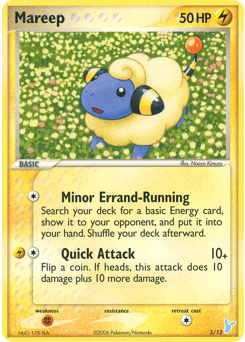 Mareep EX Trainer Kit 2 Minun #5