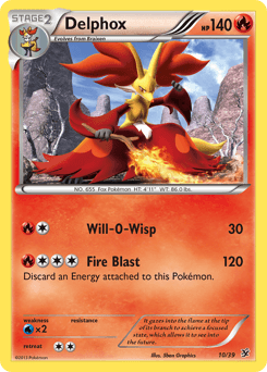 Delphox Kalos Starter Set #10