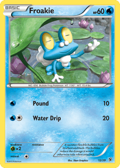 Froakie Kalos Starter Set #12