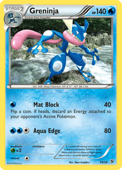 Greninja Kalos Starter Set #14