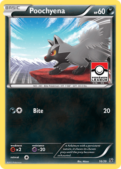 Poochyena Kalos Starter Set #16