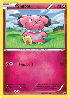 Snubbull Kalos Starter Set #22