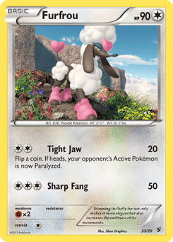 Furfrou Kalos Starter Set #33