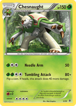 Chesnaught Kalos Starter Set #5
