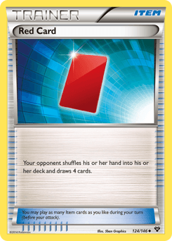 Red Card XY #124