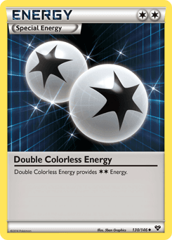 Double Colorless Energy XY #130