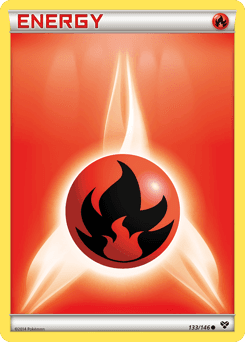 Fire Energy XY #133