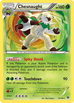 Chesnaught XY #14