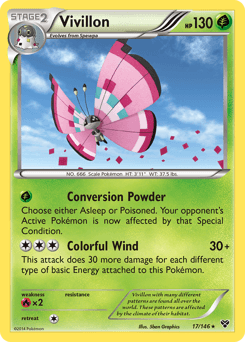 Vivillon XY #17