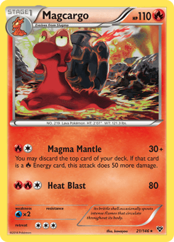 Magcargo XY #21