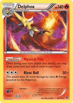 Delphox XY #26