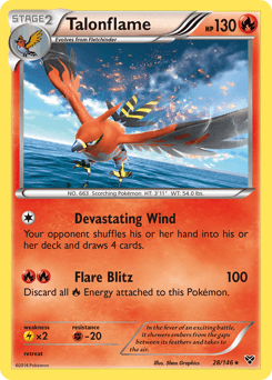 Talonflame XY #28