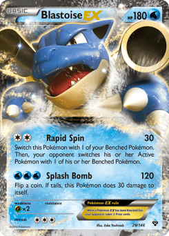 Blastoise-EX XY #29