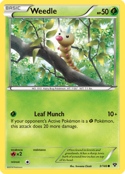 Weedle XY #3