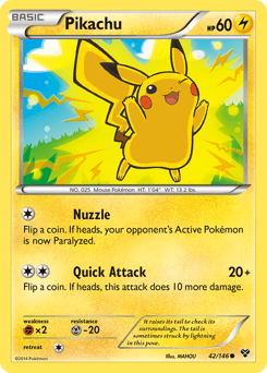 Pikachu XY #42