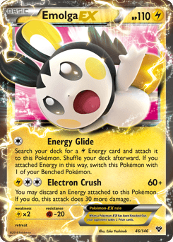 Emolga-EX XY #46