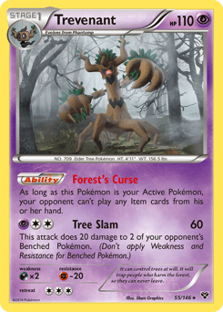 Trevenant XY #55
