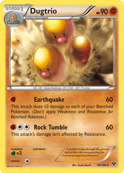 Dugtrio XY #59