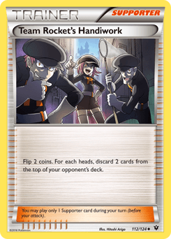 Team Rocket's Handiwork Fates Collide #112