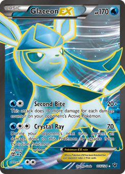 Glaceon-EX Fates Collide #116