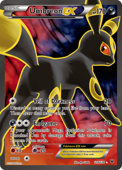 Umbreon-EX Fates Collide #119