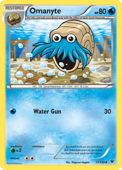 Omanyte Fates Collide #17