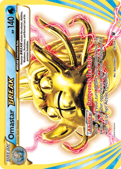 Omastar BREAK Fates Collide #19