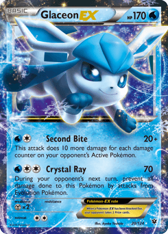 Glaceon-EX Fates Collide #20