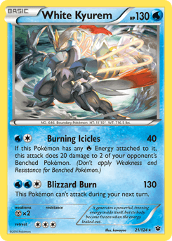 White Kyurem Fates Collide #21