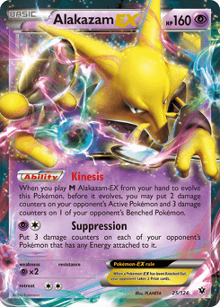 Alakazam-EX Fates Collide #25