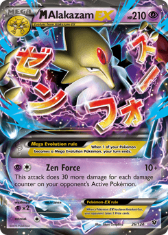 M Alakazam-EX Fates Collide #26