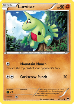 Larvitar Fates Collide #41
