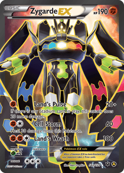 Zygarde-EX Fates Collide #54a