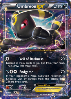 Umbreon-EX Fates Collide #55