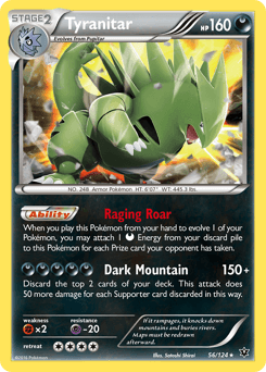 Tyranitar Fates Collide #56