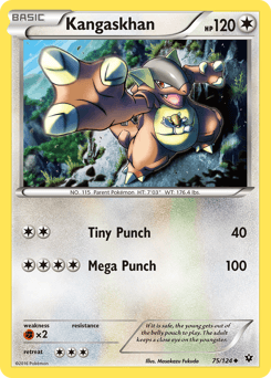 Kangaskhan Fates Collide #75